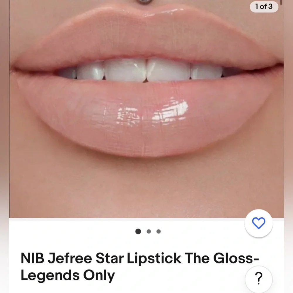 Jeffree Star High Shine Lip Gloss, NWT Various Colors